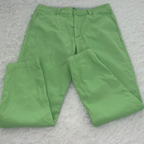 Ralph Lauren Pants - Bright Green Ralph Lauren Sport Cotton Pants